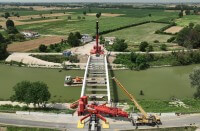 Metalsan realizza il nuovo ponte di Calà del Moro a Bagnolo di Po