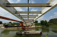 Metalsan realizza il nuovo ponte di Calà del Moro a Bagnolo di Po